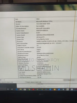 Desktop Computer 8GB Intel Core i5 SSD 500GB