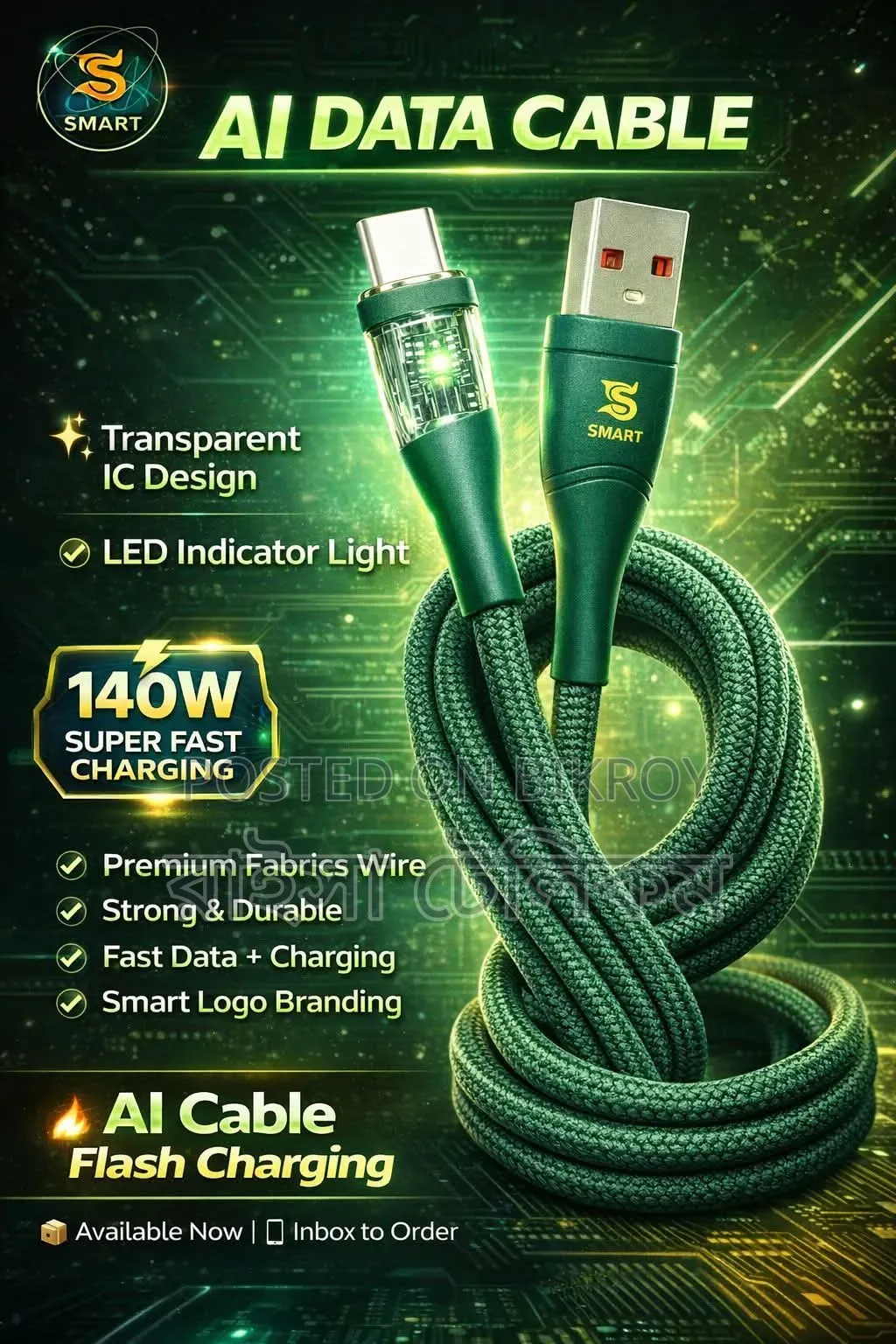 Fast Charging Ic Cable