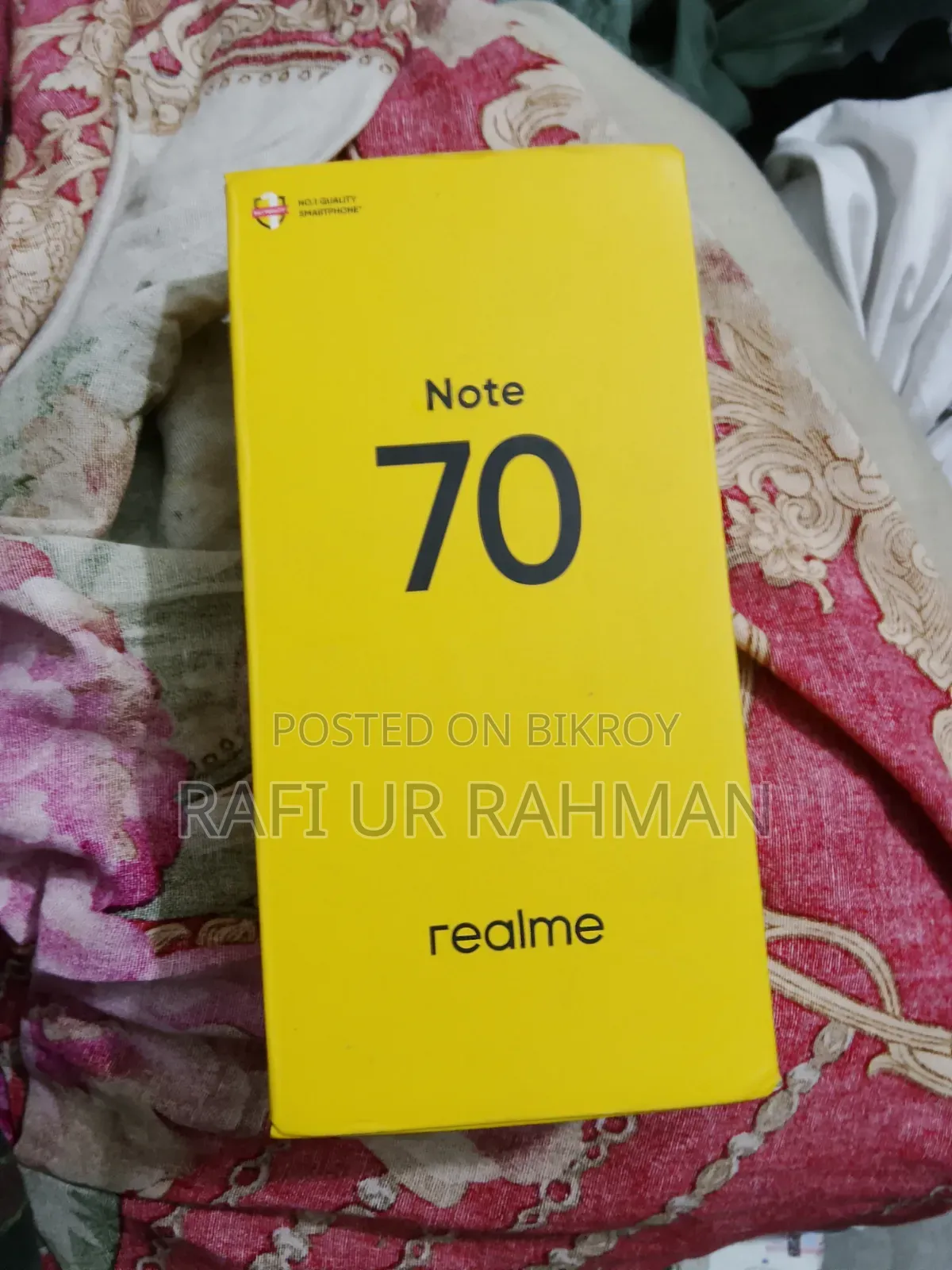 New Realme Note 70 64 GB Gold
