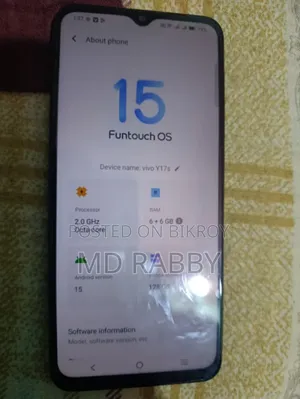 Vivo Y17 128 GB Black