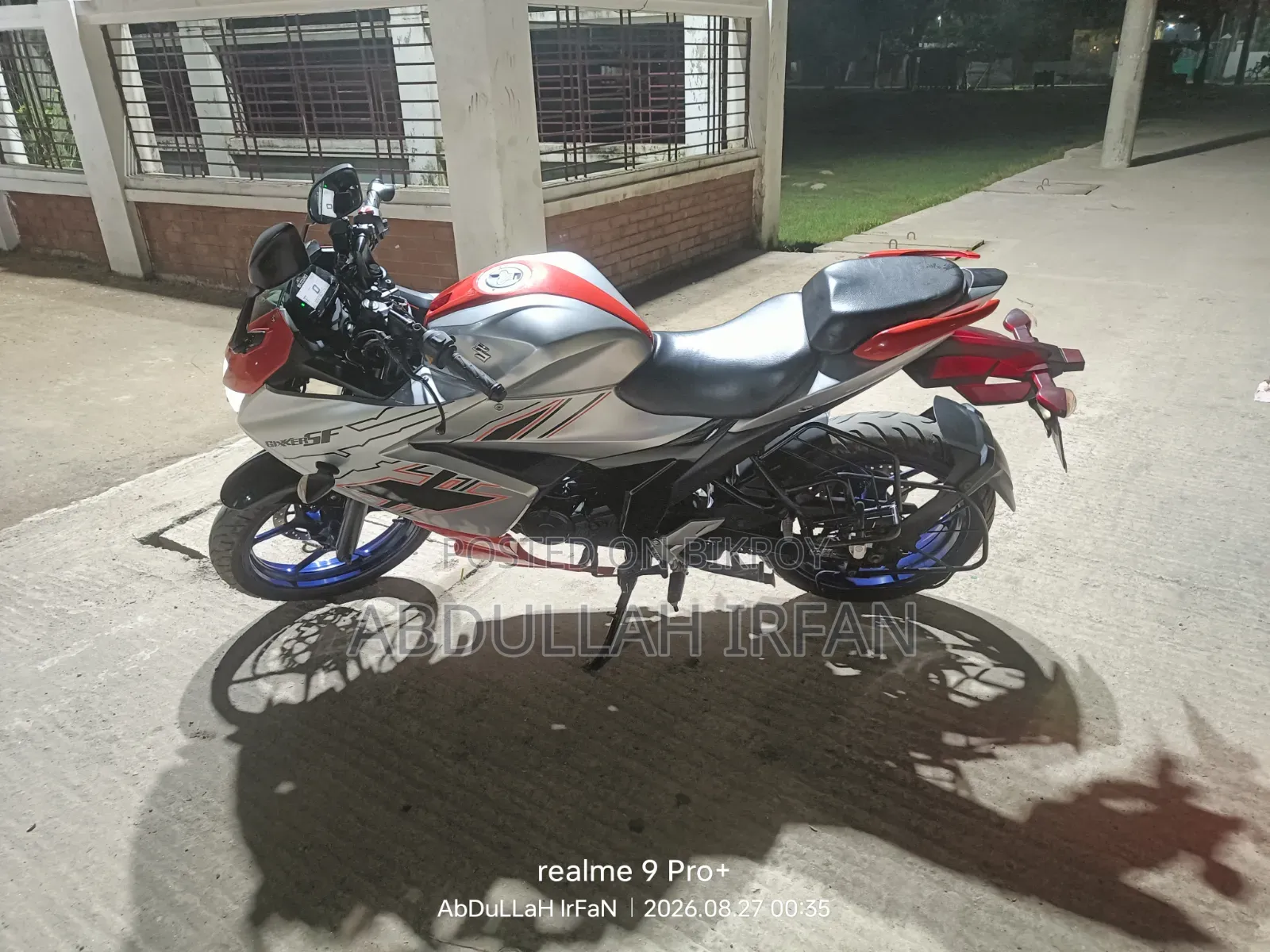 Suzuki Gixxer SF 2021 Orange