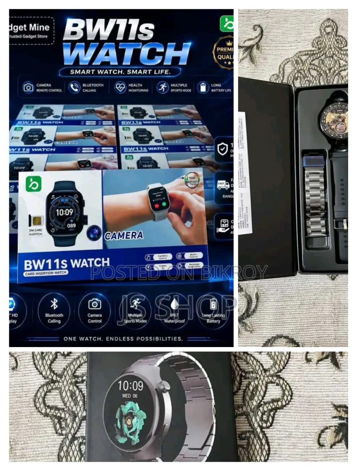 ⌚ MK38 Smart Watch — স্মার্ট লুক, স্মার্ট ফিচার