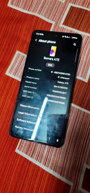 Samsung Galaxy A72 5G 128 GB Blue