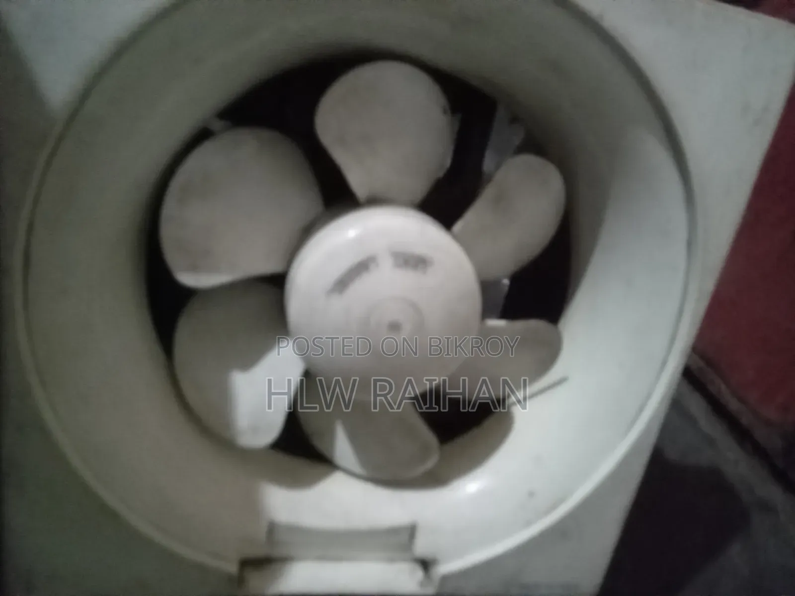 Adjust Fan. একদম ভালো কোন সমস্যা নেই