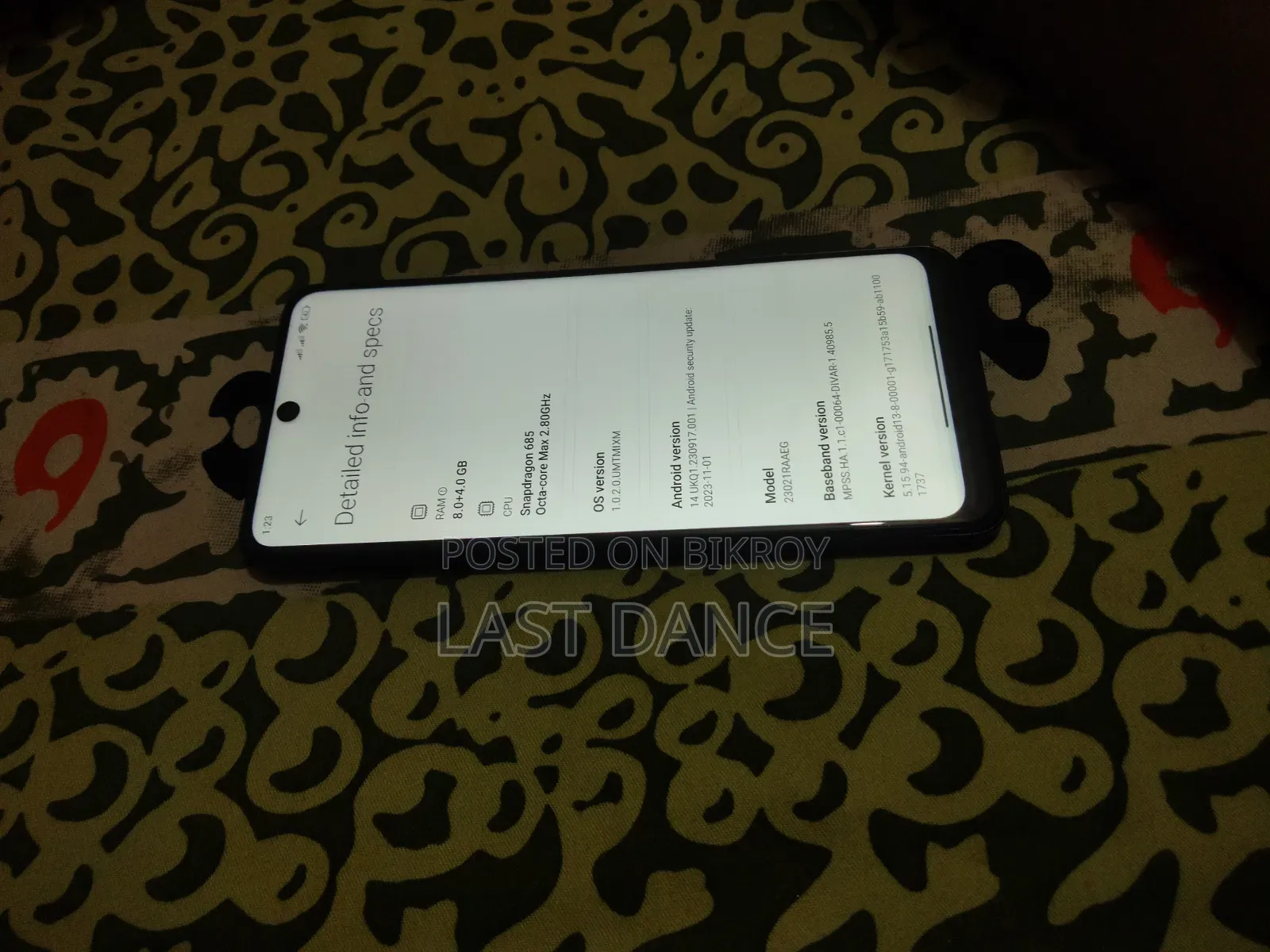 Xiaomi Redmi Note 12 128 GB Black