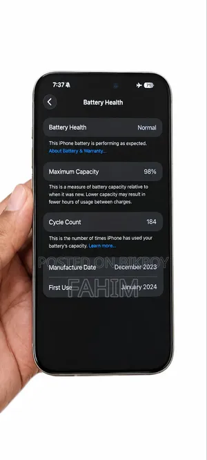 Apple iPhone 15 Pro Max 256 GB Silver