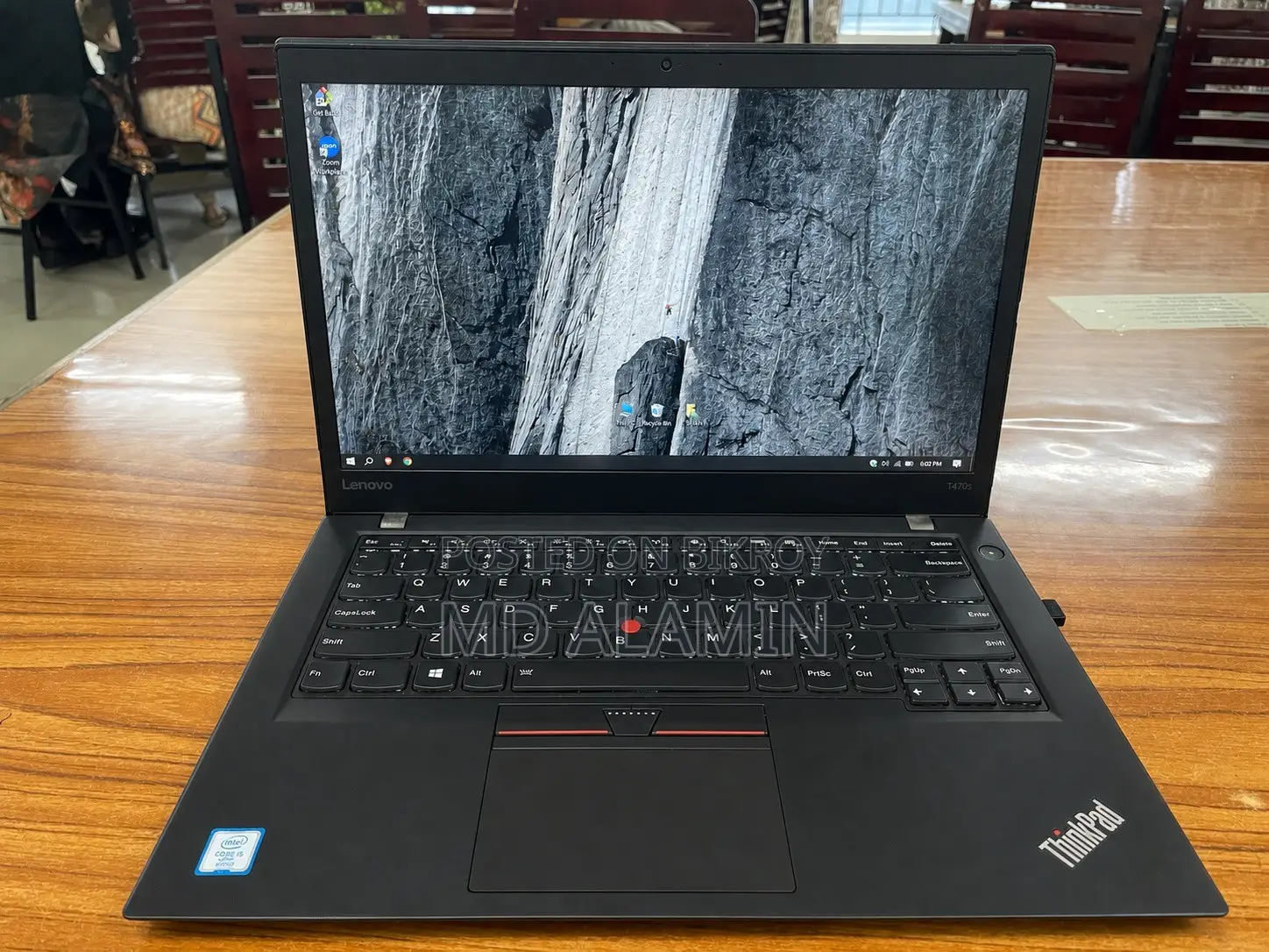 Laptop Lenovo ThinkPad T470s 8GB Intel Core i5 SSD 256GB