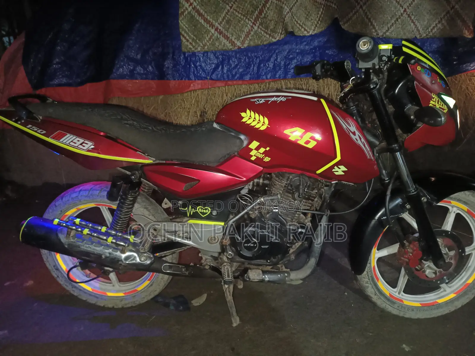 Bajaj Pulsar 150 2015 Red