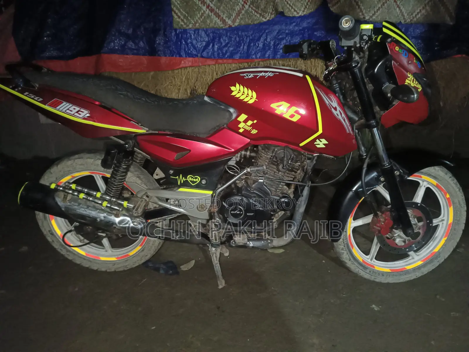 Bajaj Pulsar 150 2015 Red