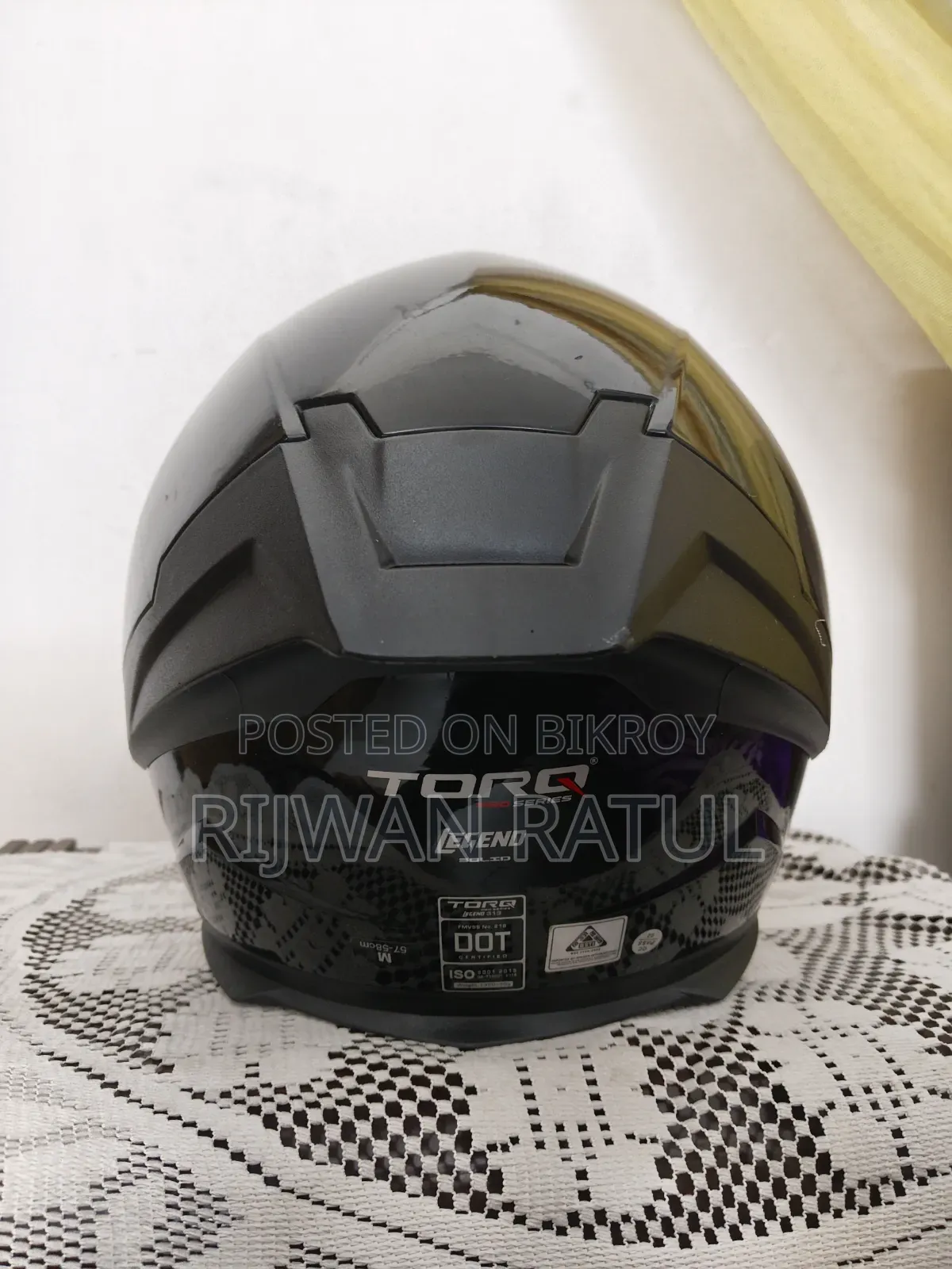 Torq Pro Series Legend Helmet 🔥
