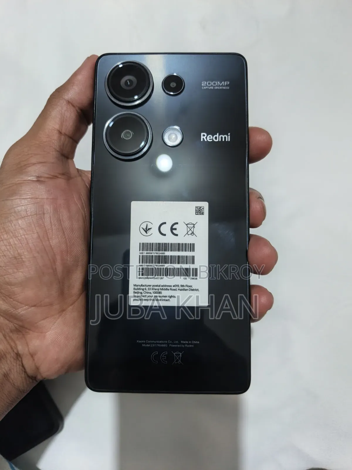 Xiaomi Redmi Note 13 Pro 256 GB Black