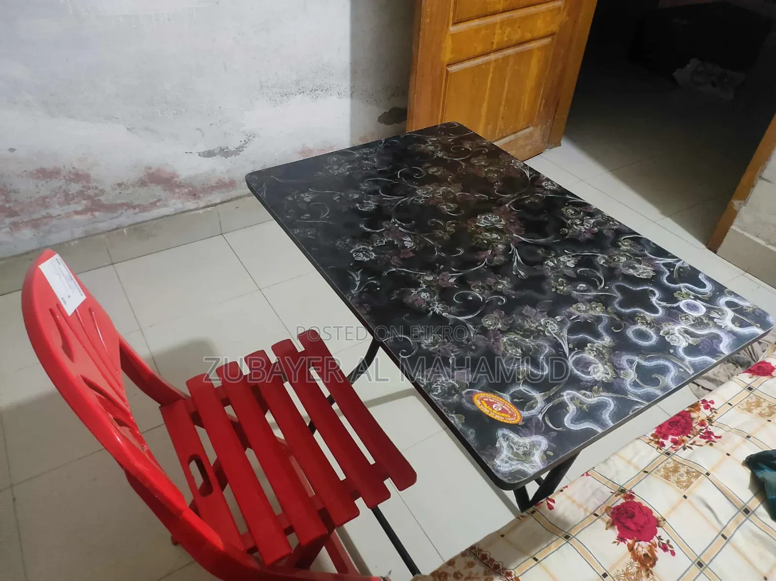 Pertex Table & Folding Chair