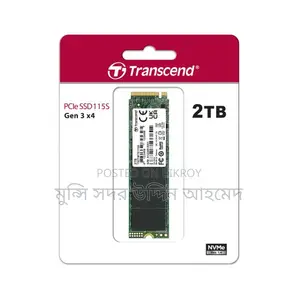 Transcend 2TB Nvme Gen3 25.6Gbps ৫ বছরের ওয়ারেন্টি