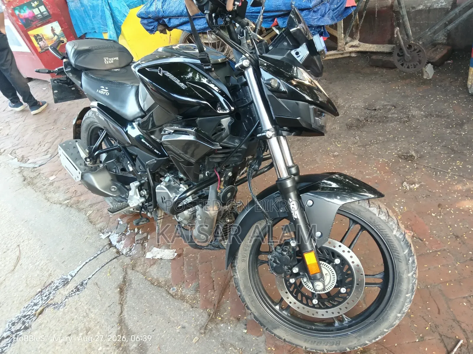 Hero Xtreme 125R 2025 Black