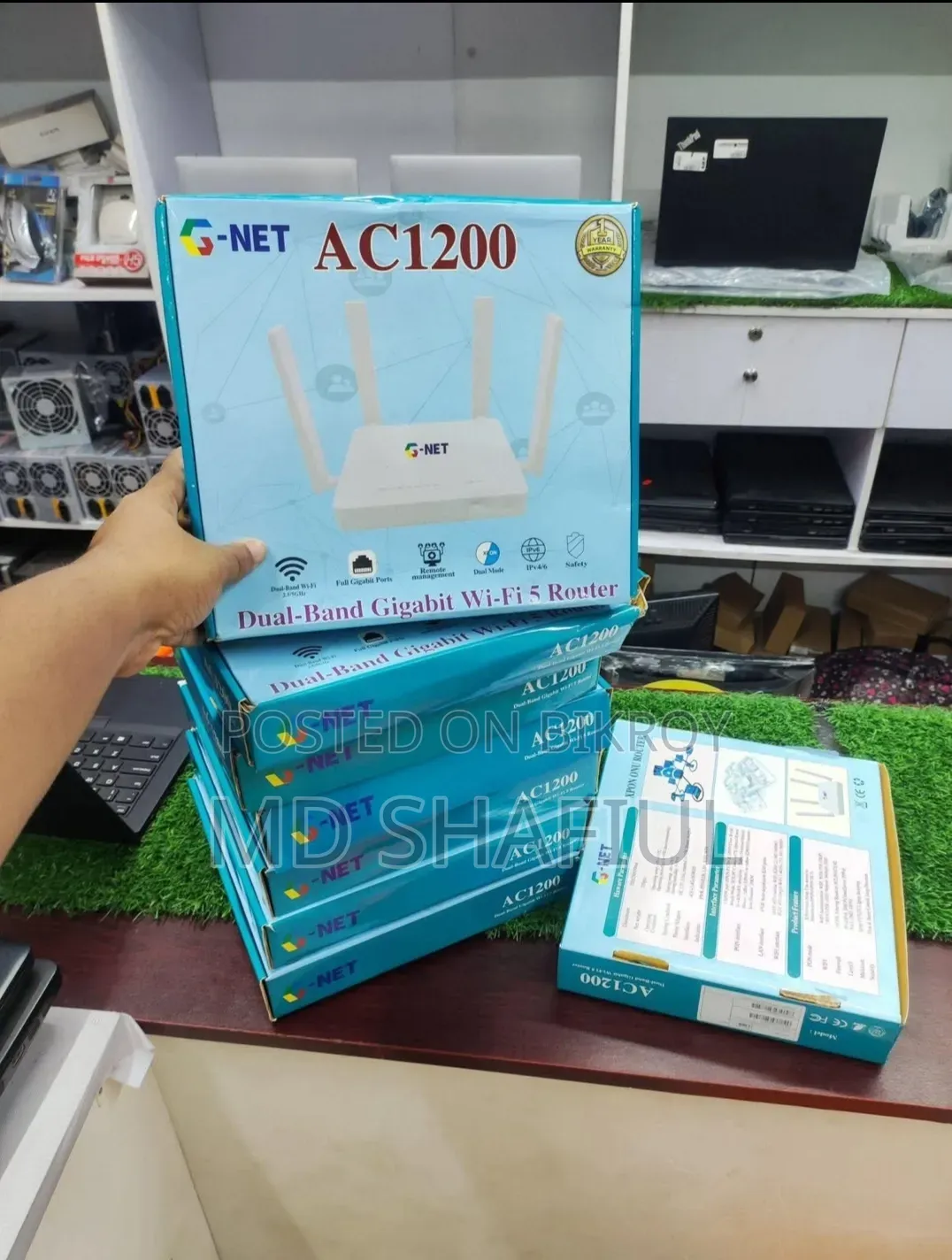 G Net Onu + Router( XPON ONu+ GIGABIT ROUTER)