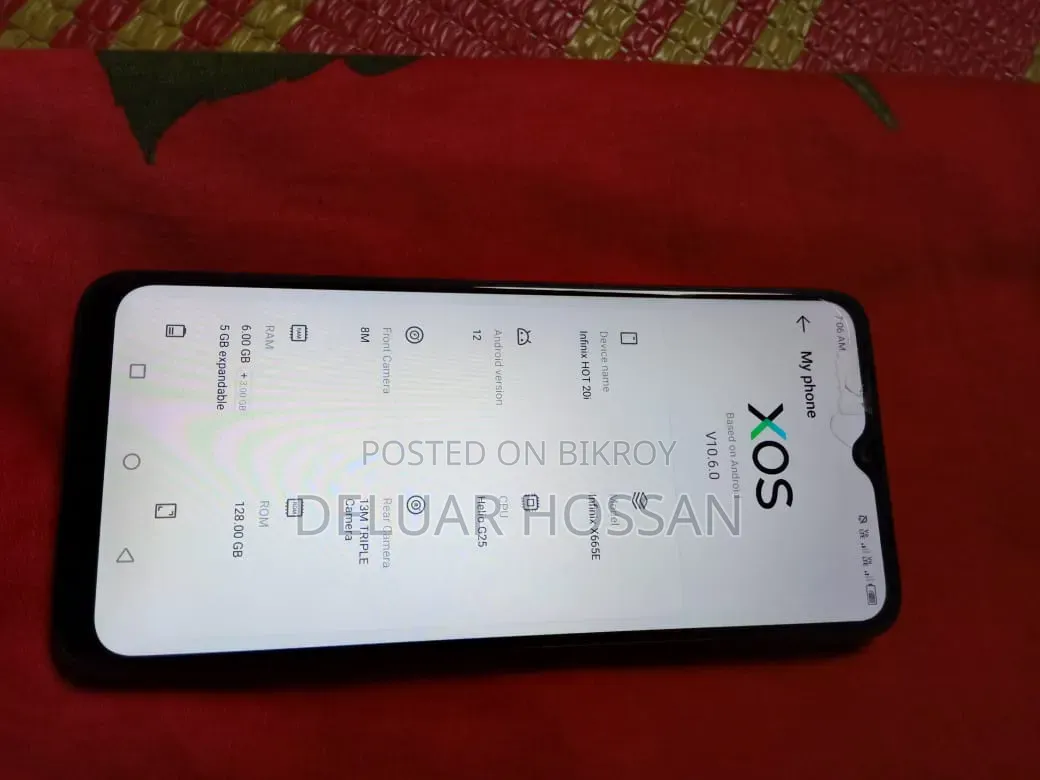 Infinix Hot 20i 128 GB Black