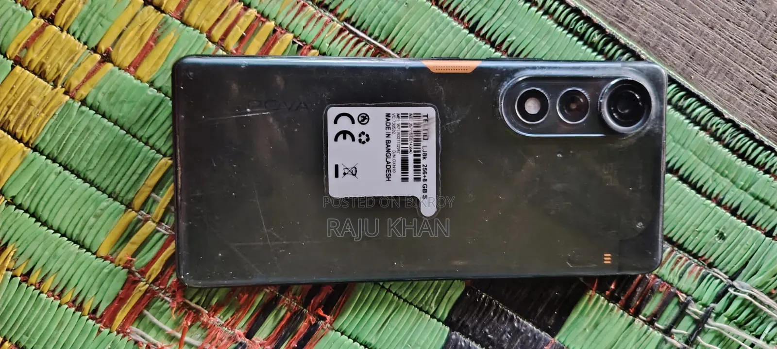 Tecno Pova Curve 2 5G 256 GB Black