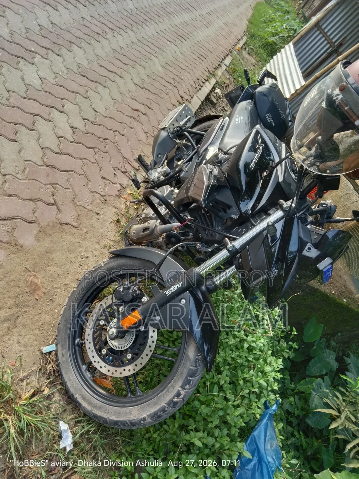 Hero Xtreme 125R 2025 Black