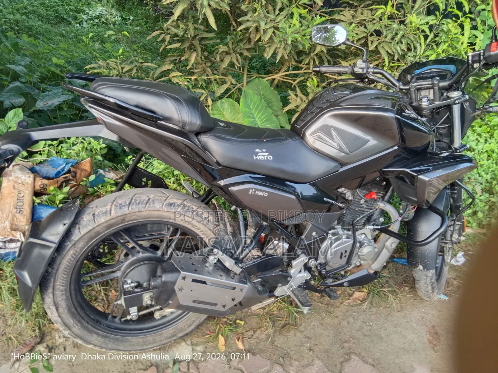 Hero Xtreme 125R 2025 Black