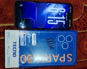 New Tecno Spark 50 128 GB Black