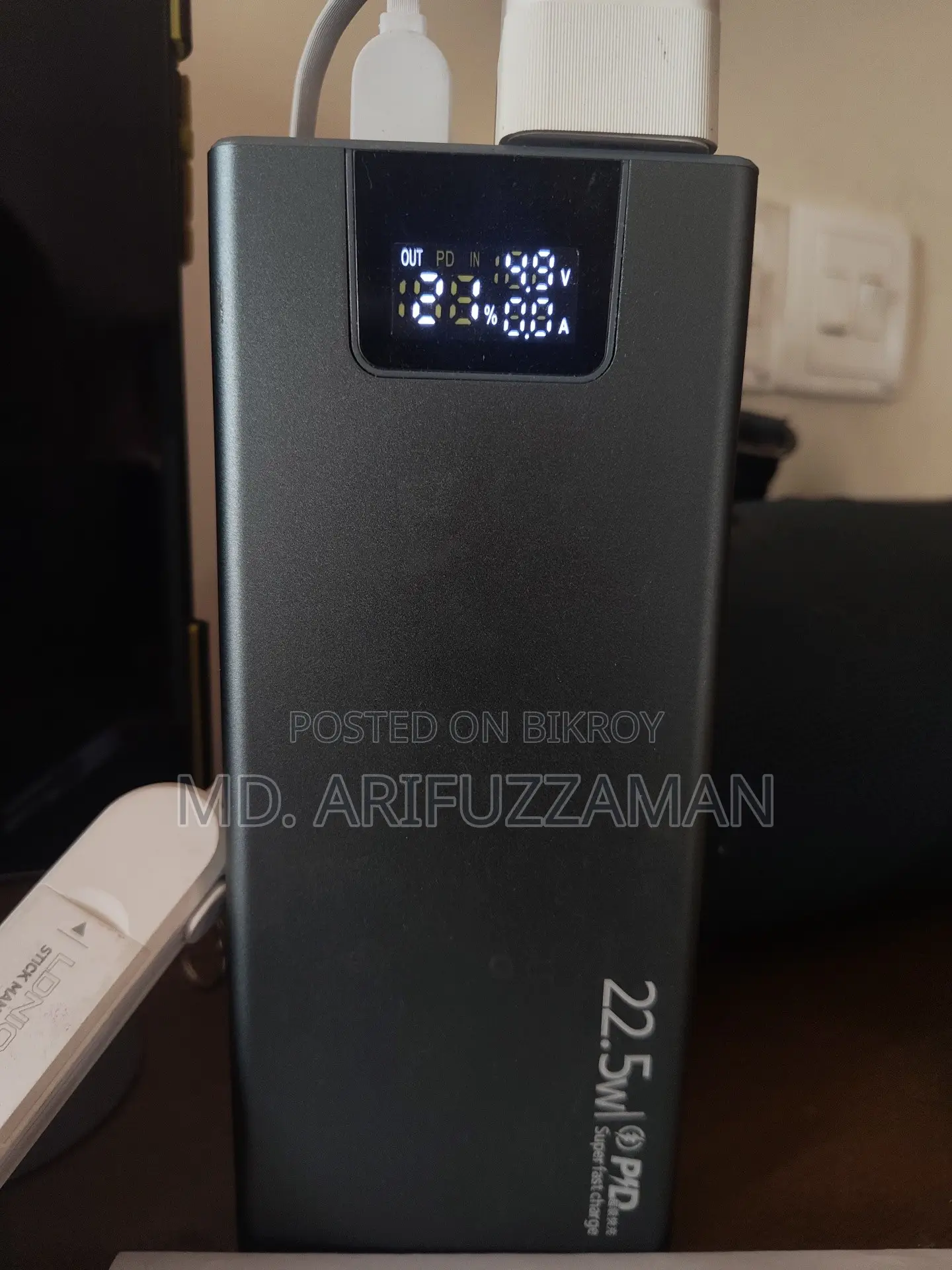 DIY Power Bank Case 8x18650 Installation 22.5W