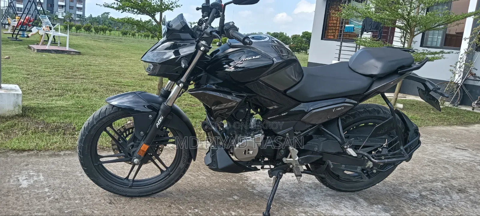 New Hero Xtreme 125R 2025 Black