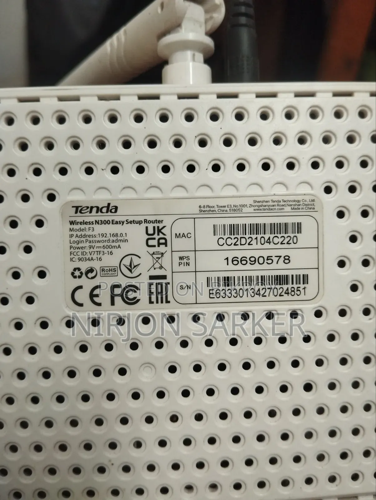 TandaF3 Router (3tower)