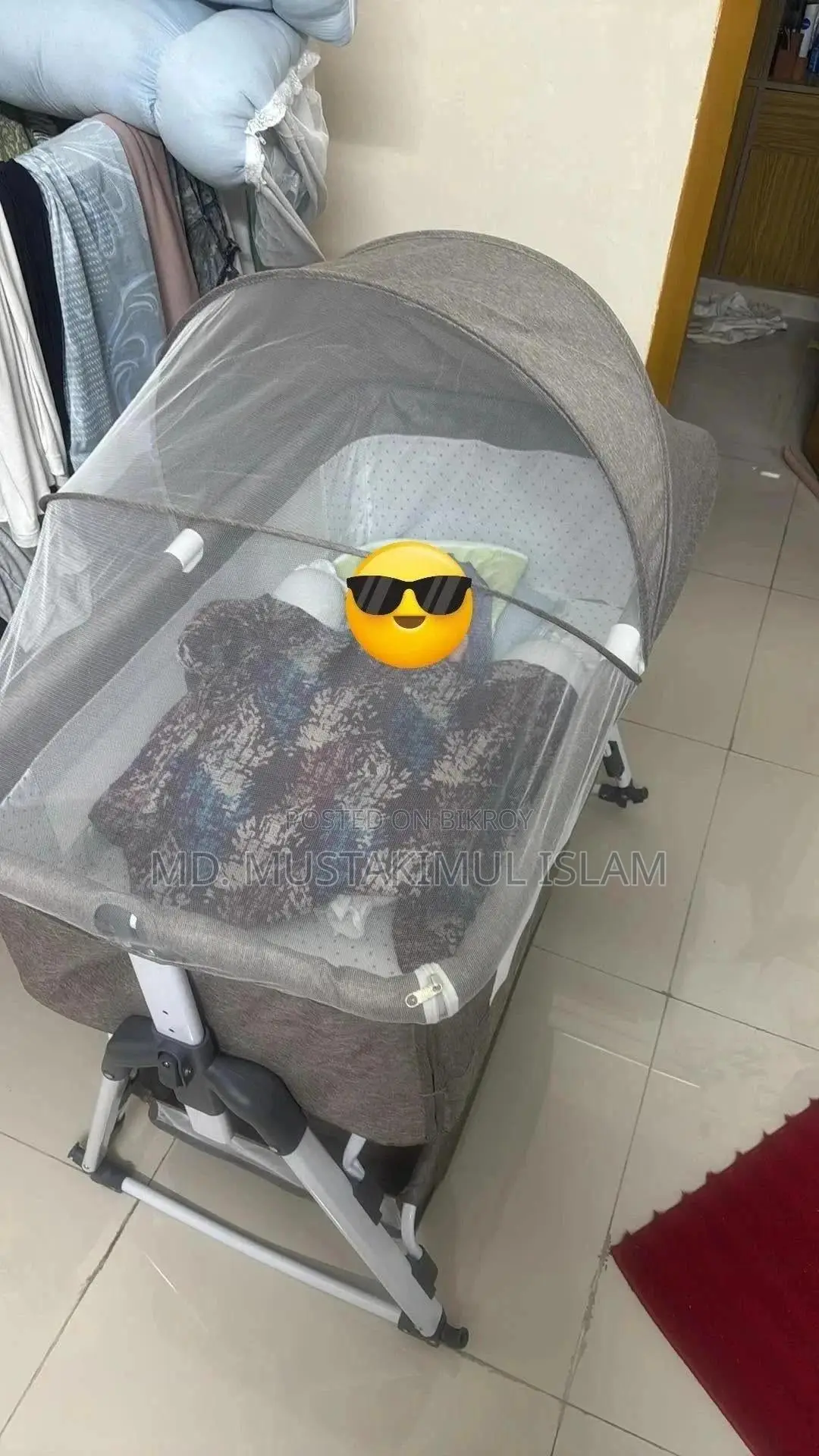 4 in 1 Baby Bassinet Dolna ( বাচ্চাদের কট ও দোলনা)