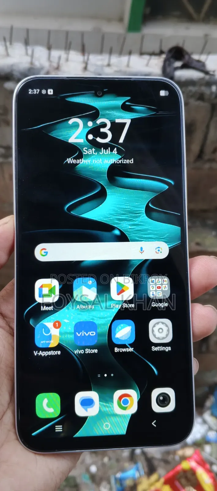 Vivo Y31d 128 GB Silver
