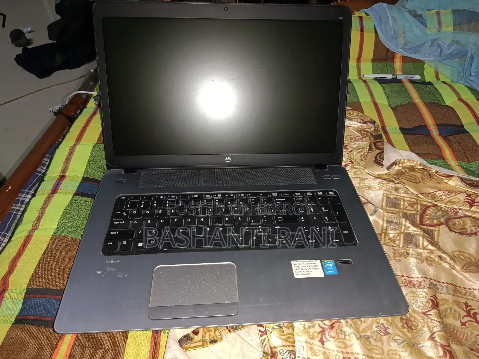 Laptop HP ProBook 470 G4 8GB Intel Core i7 HDD+SSD 500GB