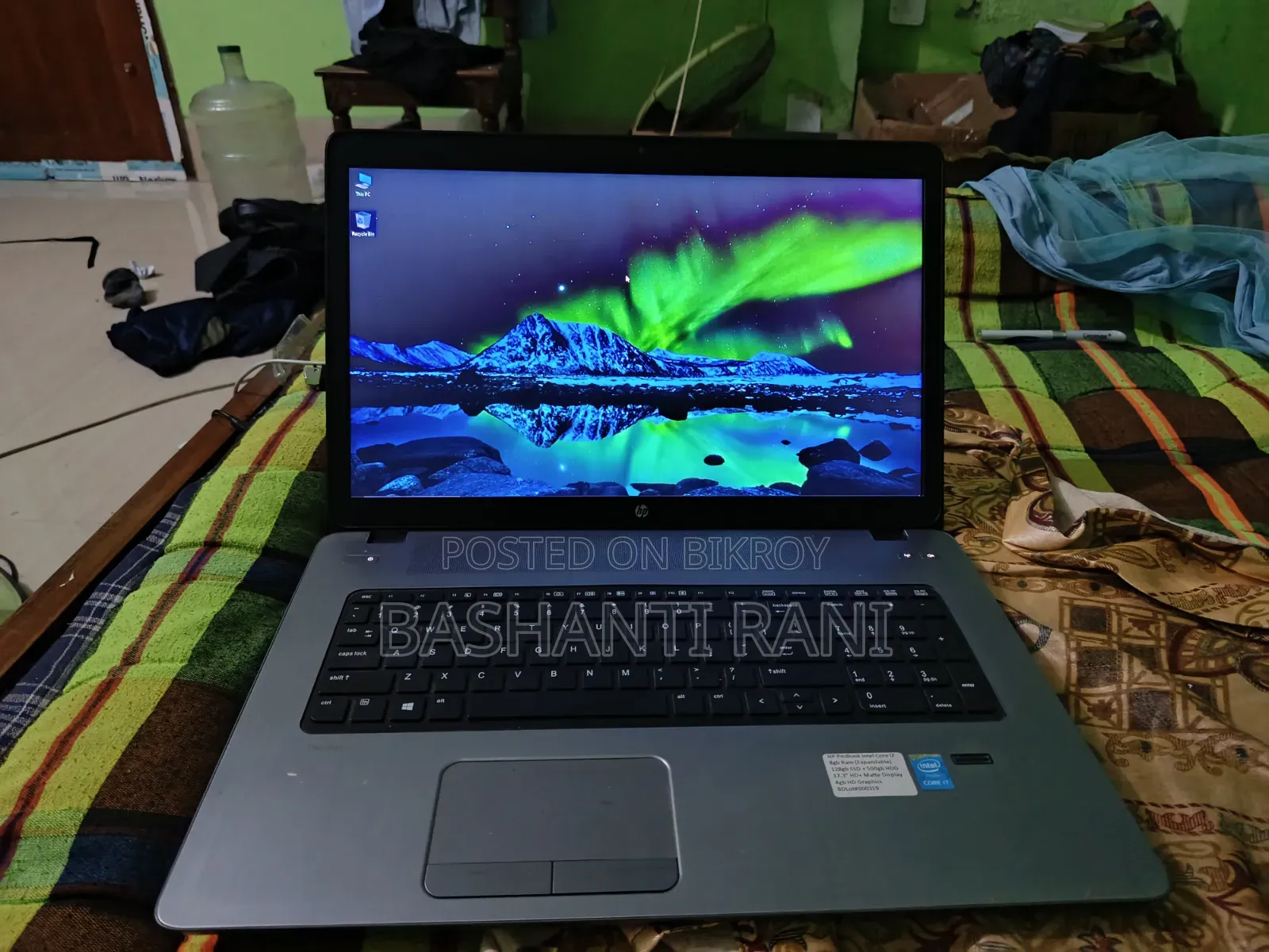 Laptop HP ProBook 470 G4 8GB Intel Core i7 HDD+SSD 500GB