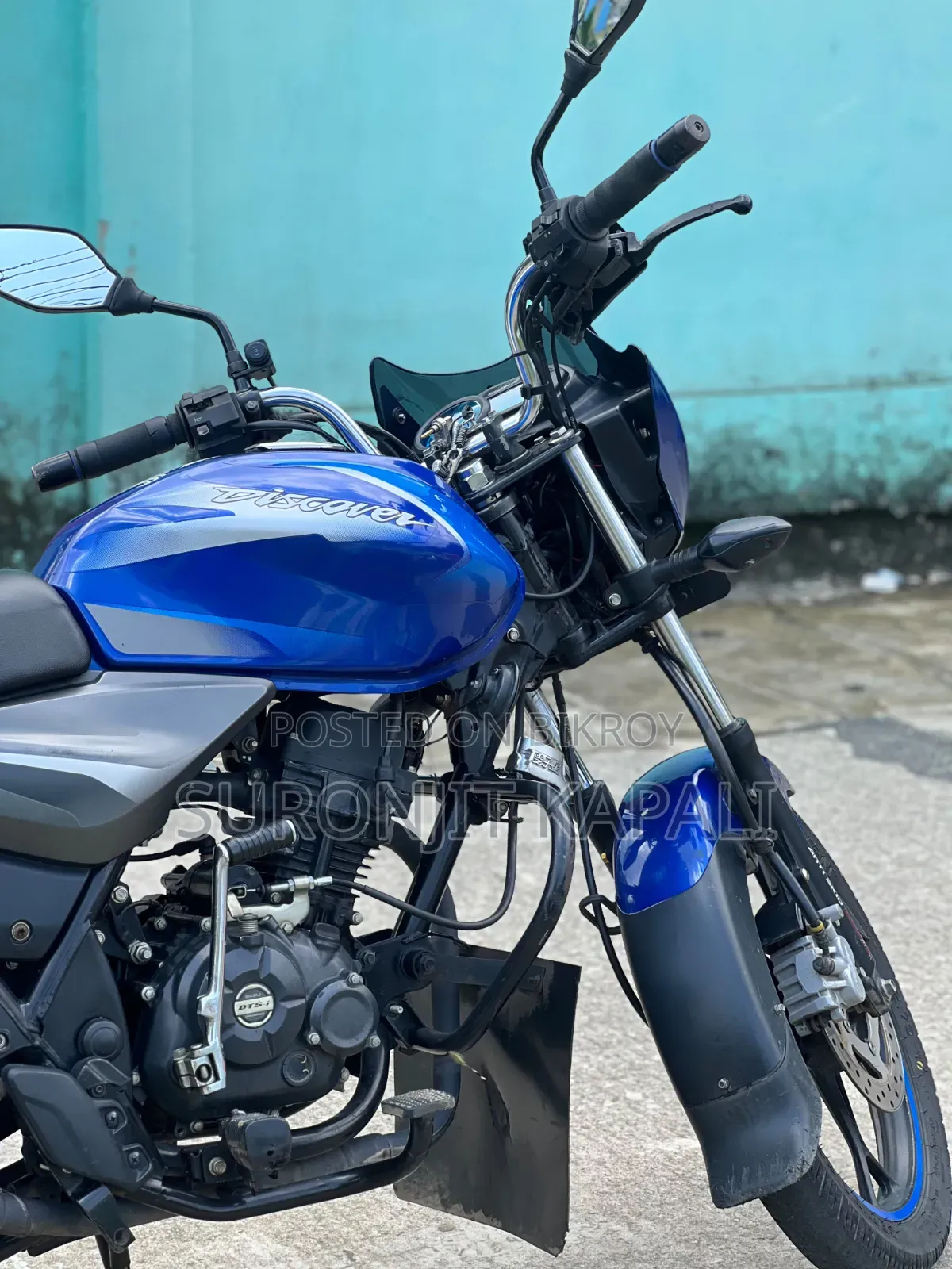 Bajaj Discover 110 2020 Blue