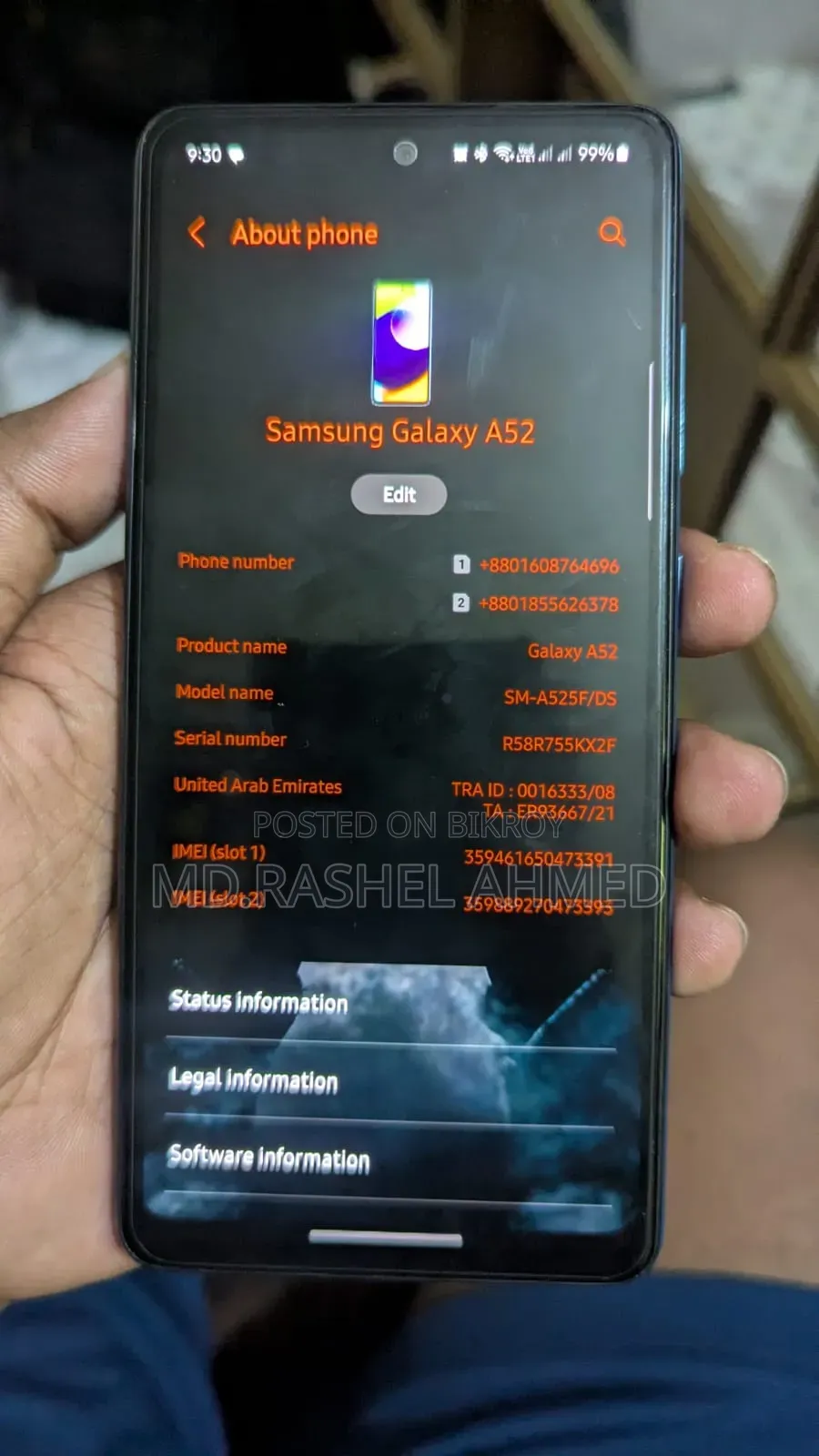 Samsung Galaxy A52 128 GB