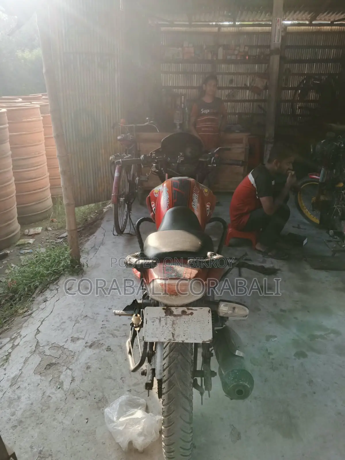 TVS Apache RTR 160 2V 2015 Red