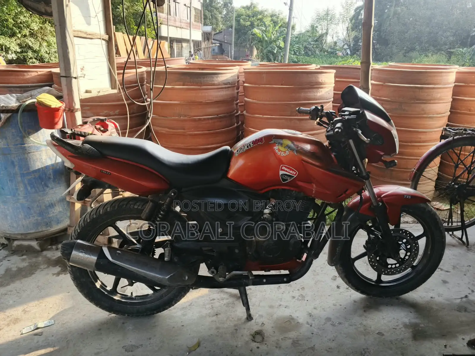 TVS Apache RTR 160 2V 2015 Red
