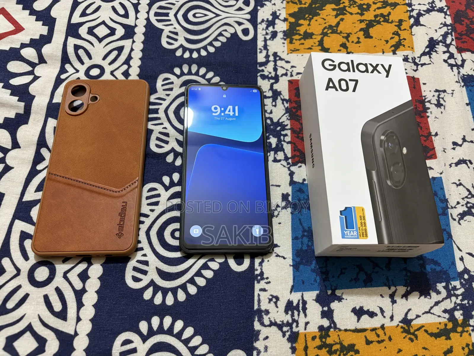 New Samsung Galaxy A07 4G 64 GB Black