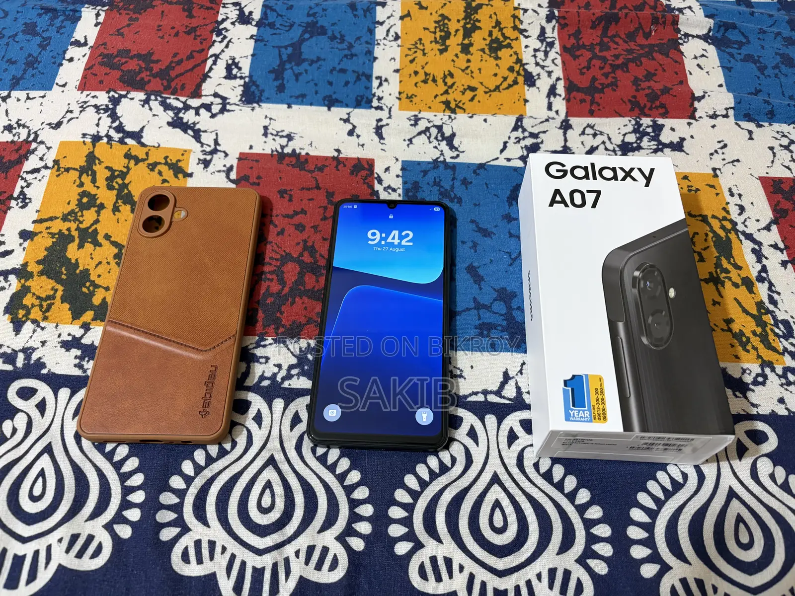 New Samsung Galaxy A07 4G 64 GB Black