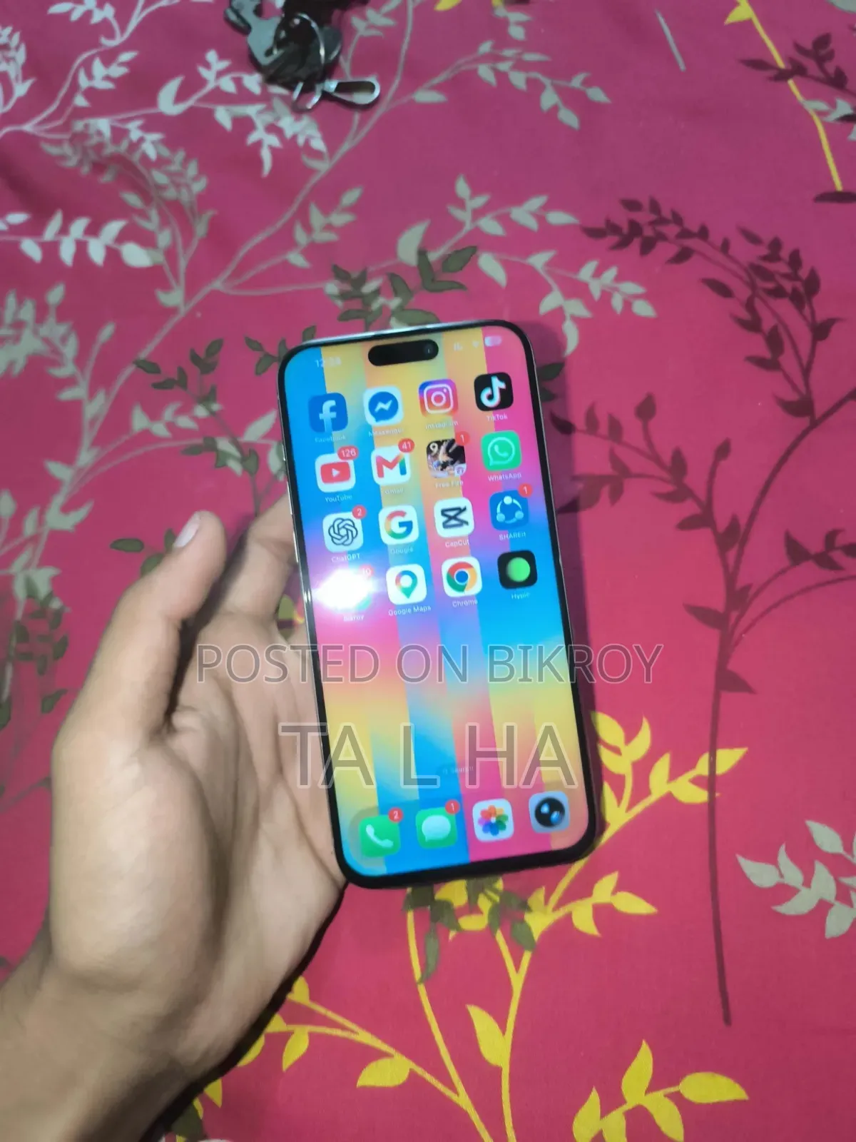 New Apple iPhone 15 Pro Max 256 GB Silver