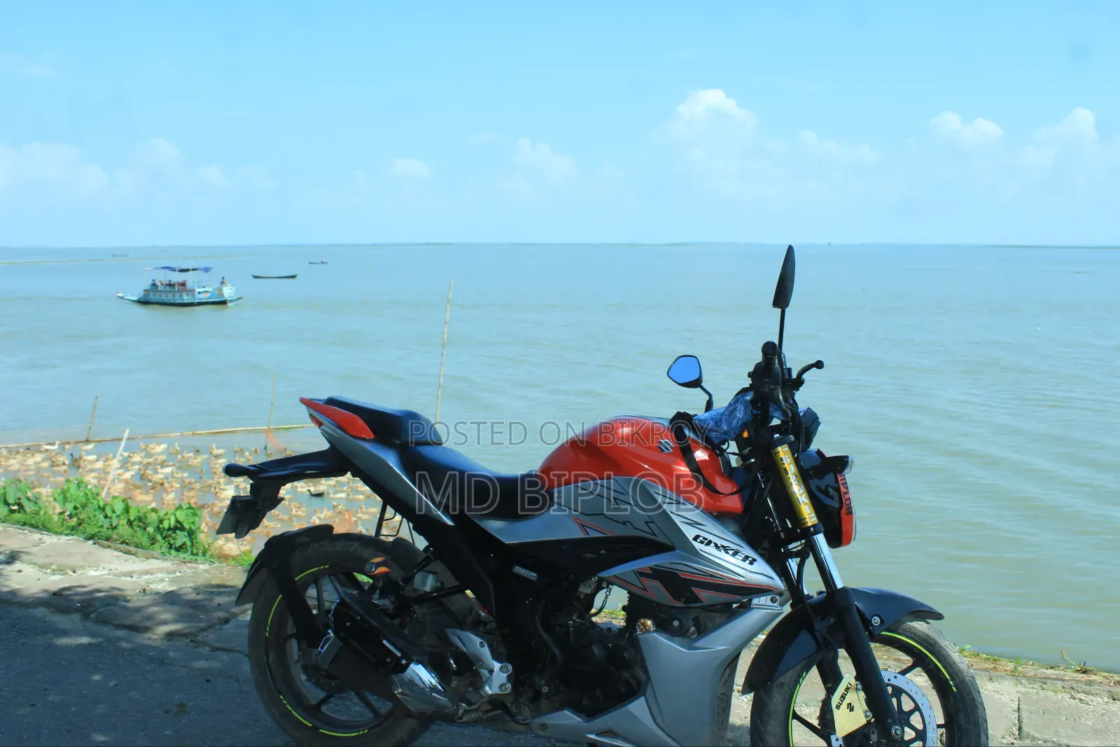 Suzuki Gixxer 2024 Orange