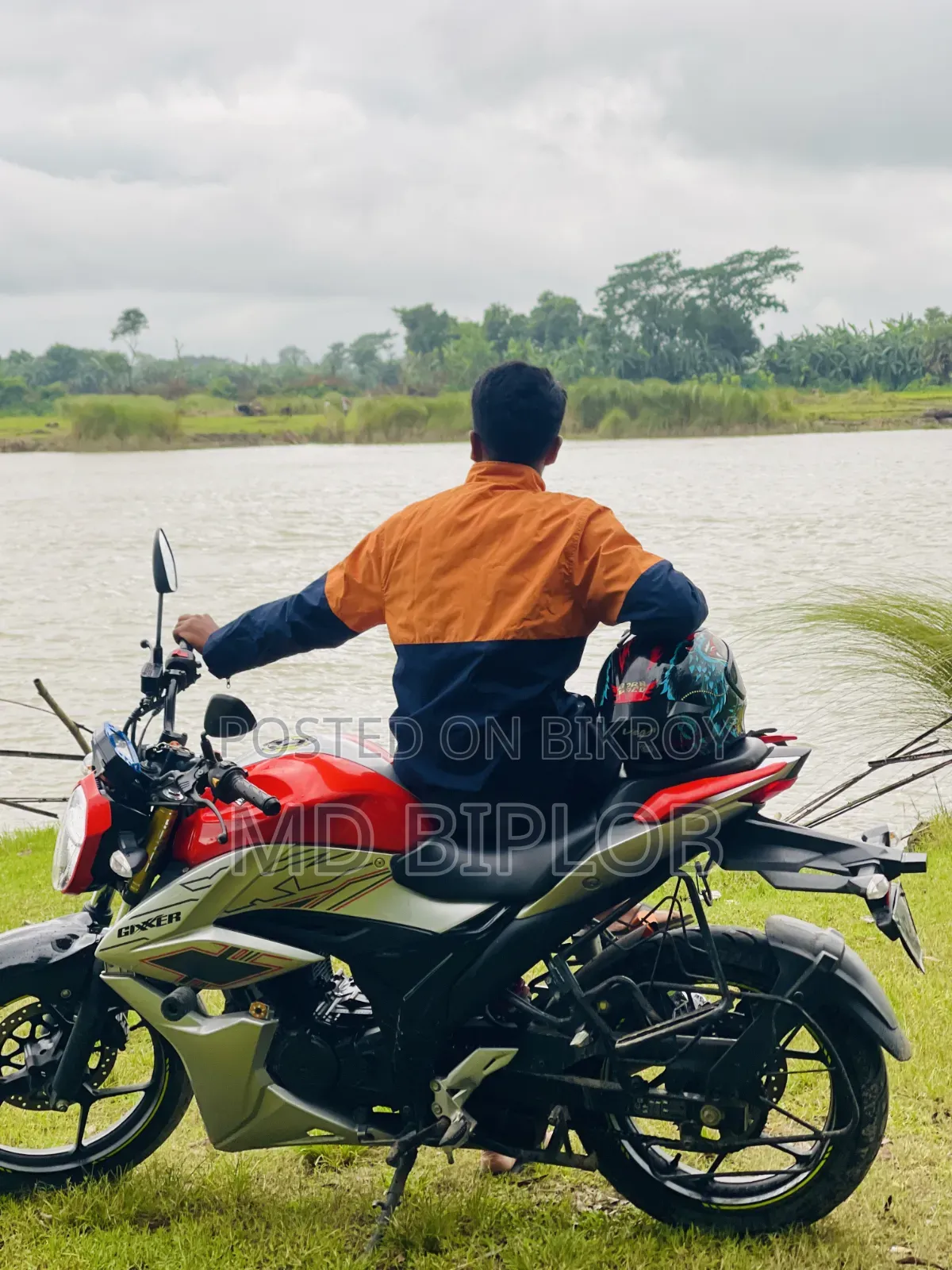 Suzuki Gixxer 2024 Orange