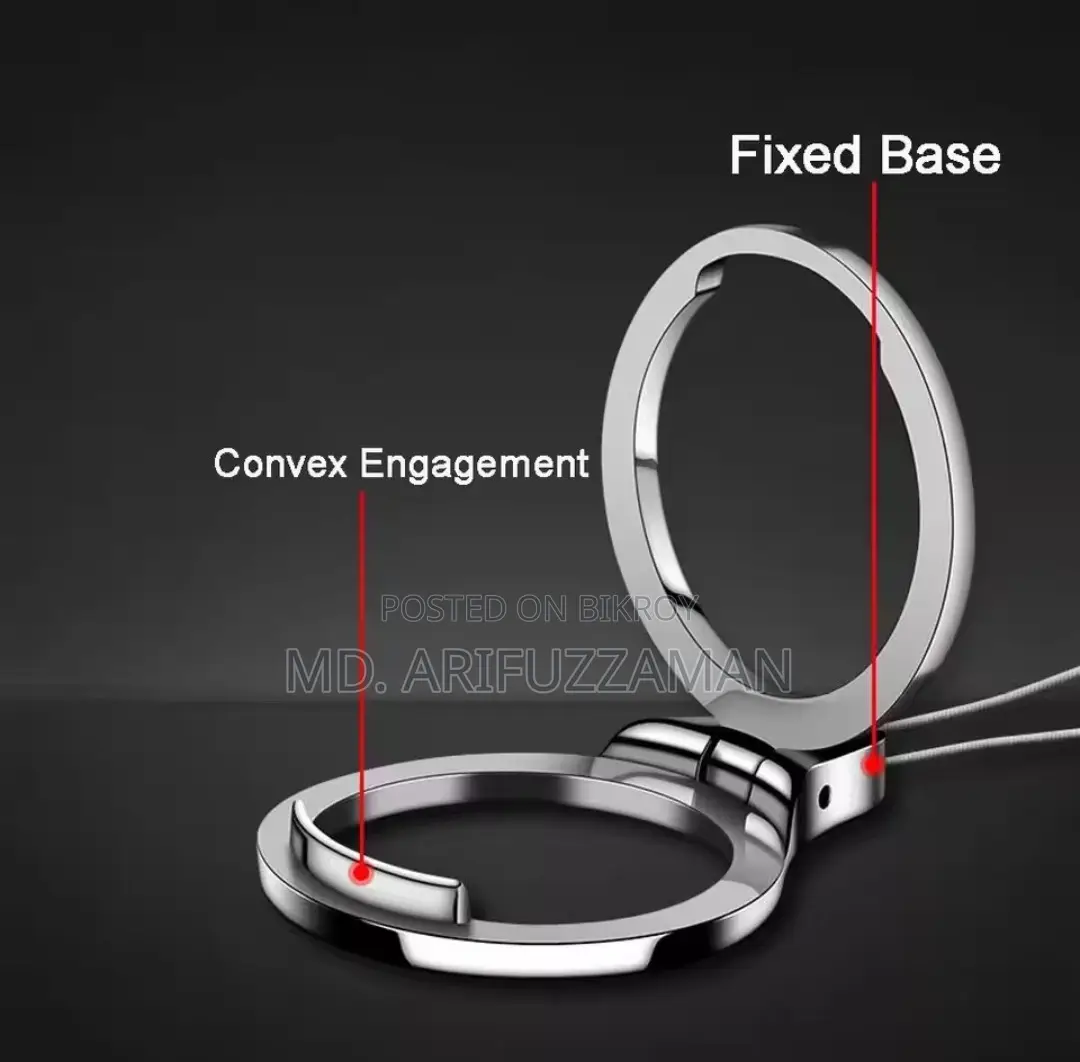 Mobile Phone- Ring+ Stand+ Hang Rope