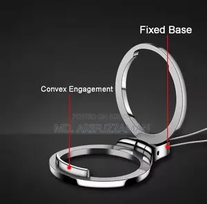 Mobile Phone- Ring+ Stand+ Hang Rope