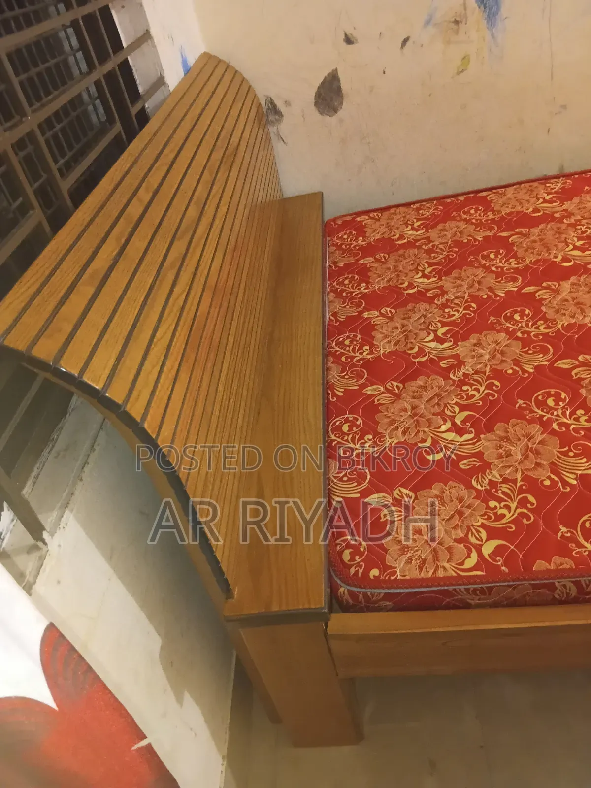 Used Bed and Mattress for Sale — Good Condition, Affordable Price!