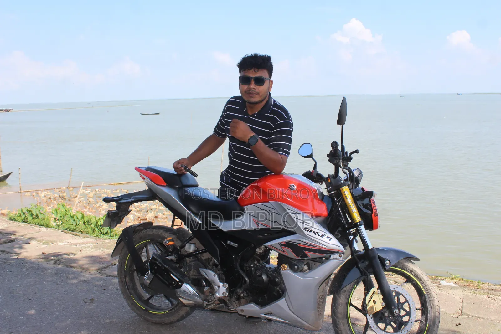 Suzuki Gixxer 2024 Orange
