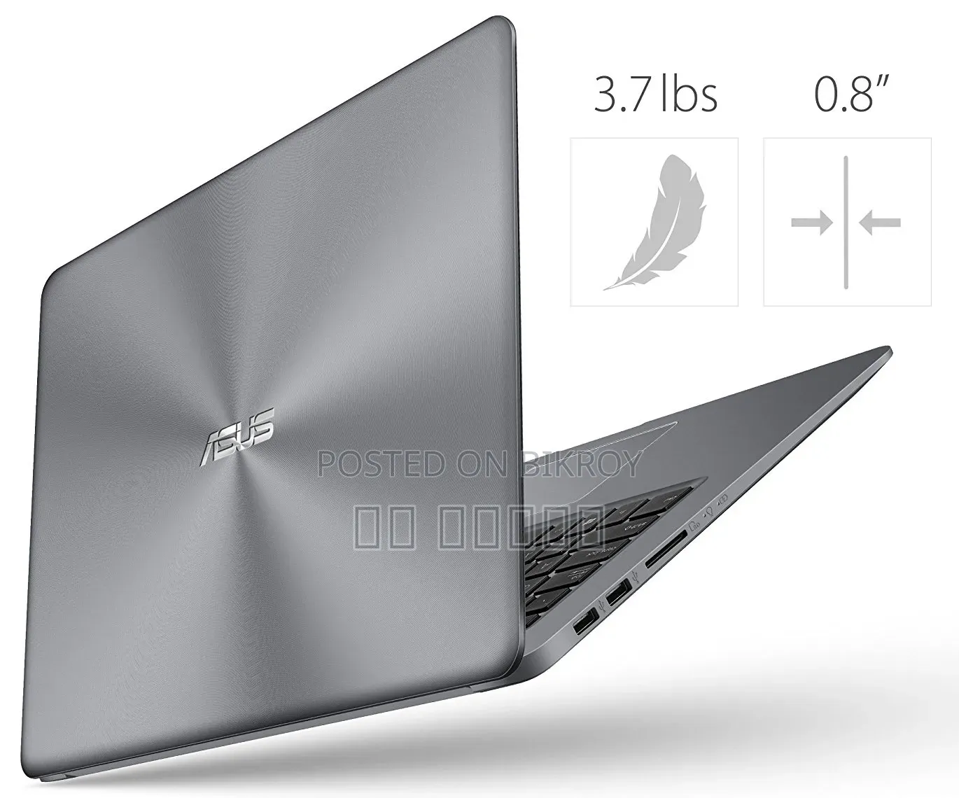 Laptop Asus VivoBook S15 S510UA 8GB Intel Core i5 SSD 1T