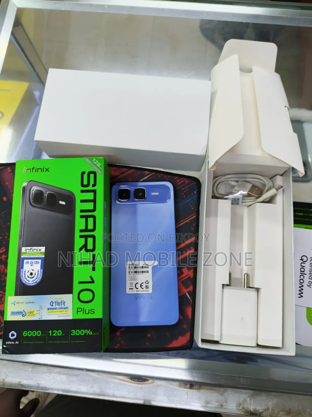 Infinix Smart 10 Plus 128 GB Blue