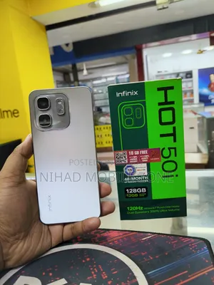 Infinix Hot 50i 128 GB Silver