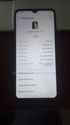 Samsung Galaxy A23 5G 128 GB Black
