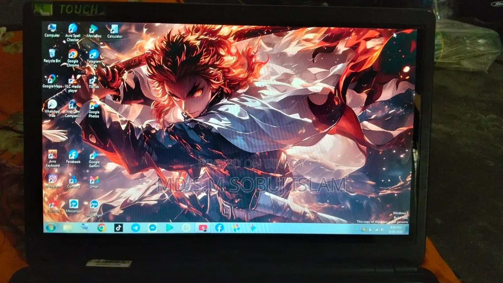 Laptop Acer Aspire V3 4GB Intel HDD 512GB