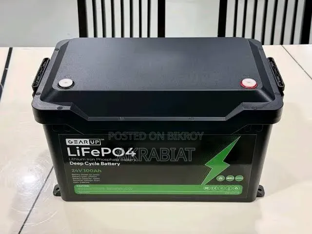 GearUp 24v 100Ah Lithium Battery